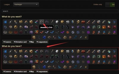 How to get path of exile Jeweller`s Orb